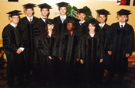 Graduates at McDaniel, Budapest 