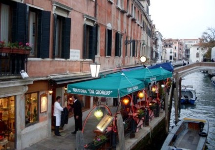 A typical Venetian canal