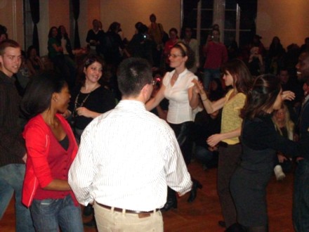 Professor Ranky' s Salsa Class puts on a performance 