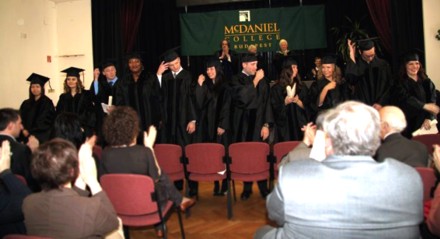 The assembly congratulates the Class of 2010, now graduated.