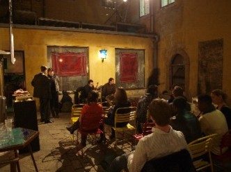 The scene at Vizraktér