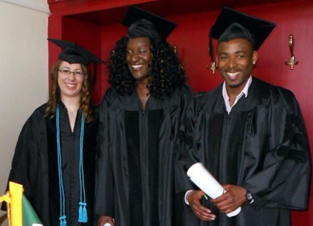 Clare Farrell, Dorcas Mitchell, Idamina Babarinsa 