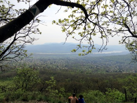 Danube and the Visegrad hills
